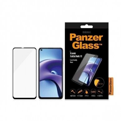 PanzerGlass E2E Regular Apsauginis stiklas Xiaomi Redmi Note 9T