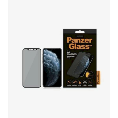 PanzerGlass E2E Super+ privacy Apsauginis stiklas  iPhone X / XS / 11 Pro -Juodas