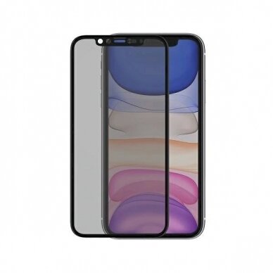 PanzerGlass E2E Super+ privacy Apsauginis stiklas camera cover iPhone XR / 11 -Juodas  1