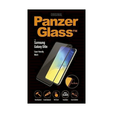 PanzerGlass E2E Super+ Apsauginis stiklas  Samsung Galaxy S10e -Juodas  2