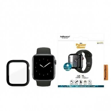 PanzerGlass Full Body Dėklas Apple Watch 4/5/6/SE 44mm - Juodas