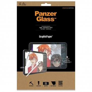 PanzerGlass GraphicPaper antibacterial Apsauginė plėvelė iPad mini 8.3 2021 6