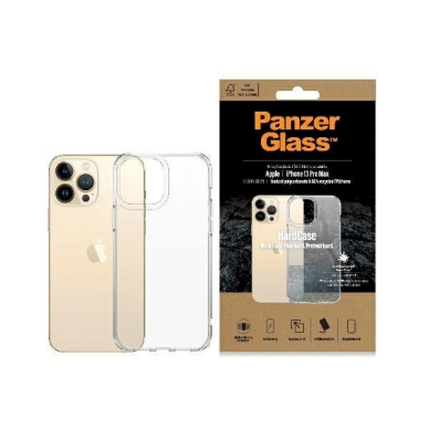 PanzerGlass HardCase antibacterial Military Grade certified Apsauginis dėklas iPhone 13 Pro Max - Permatomas