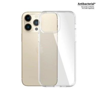 PanzerGlass HardCase antibacterial Military Grade certified Apsauginis dėklas iPhone 14 Pro Max - Permatomas 1