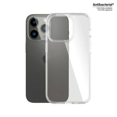 PanzerGlass HardCase antibacterial Military Grade certified Apsauginis dėklas iPhone 14 Pro - Permatomas 1