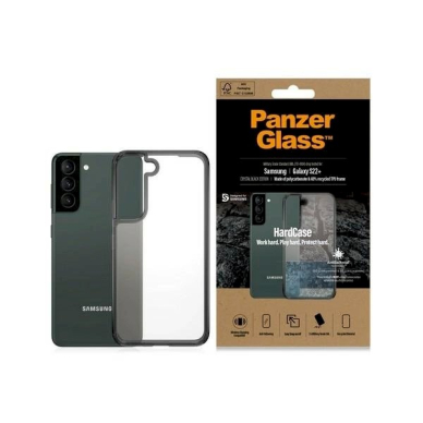 PanzerGlass HardCase antibacterial Military Grade certified Apsauginis dėklas Samsung Galaxy S22+ - Permatomas