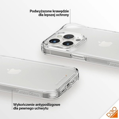 PanzerGlass Apsauginis dėklas D3O Military Grade certification iPhone 15 Pro - Permatomas 3