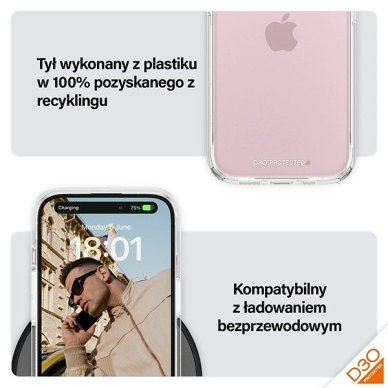 PanzerGlass Dėklas D3O and Military Grade Certification iPhone 15/14/13 - Skaidrus 4