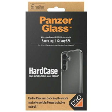 PanzerGlass Apsauginis dėklas D3O® Bio Military Grade certification Samsung Galaxy S24 - Permatomas 3