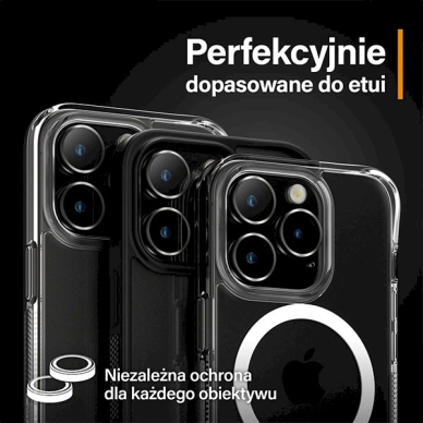 PanzerGlass Hoops Camera Protection iPhone 15 Pro / 15 Pro Max - Juodas Frame 4