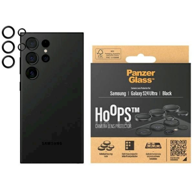 PanzerGlass Hoops Camera Protection Samsung Galaxy S24 Ultra - Juodas Frame