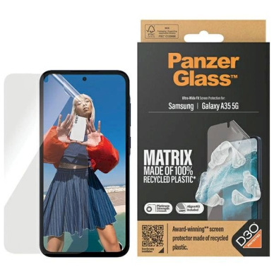 PanzerGlass Matrix Ultra-Wide Fit foilpositioner Samsung Galaxy A35 5G