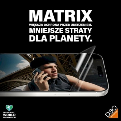 PanzerGlass Matrix Ultra-Wide-Fit Hibridinis stiklas iPhone 15 Propositioner 3