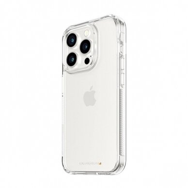 PanzerGlass Privacy Bundle 3in1 Permatomas dėklas + Privacy Apsauginis stiklas + Kameros apsauga iPhone 15 Pro Max 4