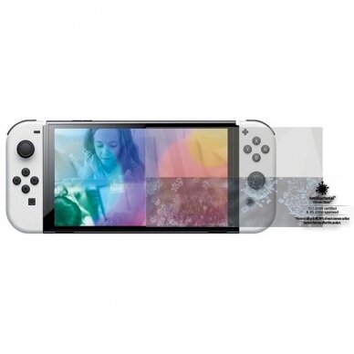 PanzerGlass Standard antibacterial glass Nintendo Switch OLED 2