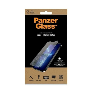 PanzerGlass Standard Super+ antibacterial apsauginis stiklas  iPhone 13 Pro Max 1