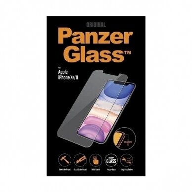 PanzerGlass Standard Super+ apsauginis stiklas  iPhone XR / 11 2