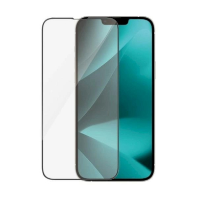 PanzerGlass Ultra-Wide Fit Antibacterial apsauginis stiklas Positioner iPhone 14 Plus / 13 Pro Max 2