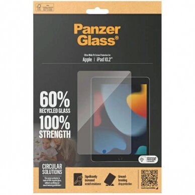 PanzerGlass Ultra-Wide Fit apsauginis stiklas  iPad 10.2 3