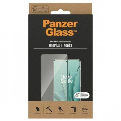 PanzerGlass Ultra-Wide Fit apsauginis stiklas  OnePlus Nord 3 2