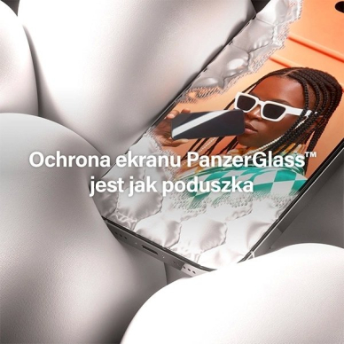 PanzerGlass Ultra-Wide Fit apsauginis stiklas positioner iPhone 15 12