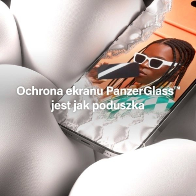 PanzerGlass Ultra-Wide Fit apsauginis stiklas positioner iPhone 15 Plus 12