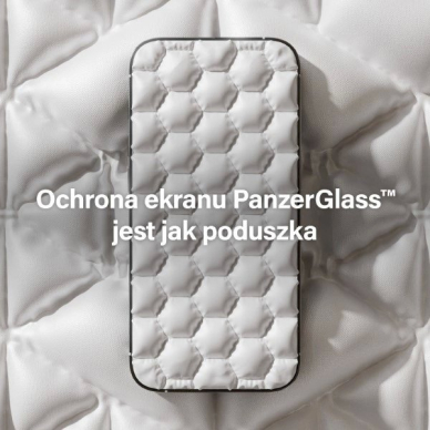 PanzerGlass Ultra-Wide Fit Apsauginis stiklas positioner iPhone 15 Pro 11