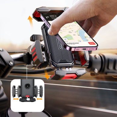 Phone holder for motorcycle, bicycle, stroller - Joyroom JR-ZS265u 3