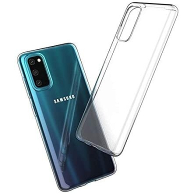 Akcija! Plonas Gelinis Dėklas Nugarėlė "Ultra Clear 0.5Mm" Samsung Galaxy S20 Plus Permatomas  CGX0091  2