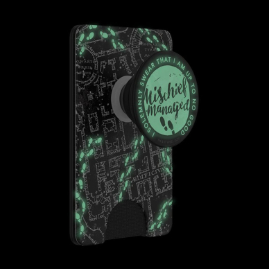 [Užsakomoji prekė] Portofel telefon - PopSockets PopWallet - Mischief Managed Marauder's Map 3