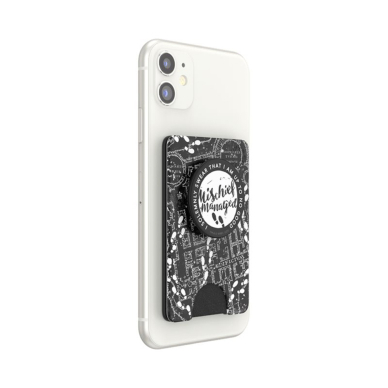 [Užsakomoji prekė] Portofel telefon - PopSockets PopWallet - Mischief Managed Marauder's Map 4