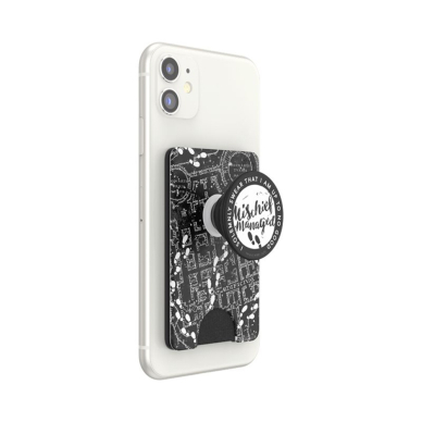 [Užsakomoji prekė] Portofel telefon - PopSockets PopWallet - Mischief Managed Marauder's Map 5