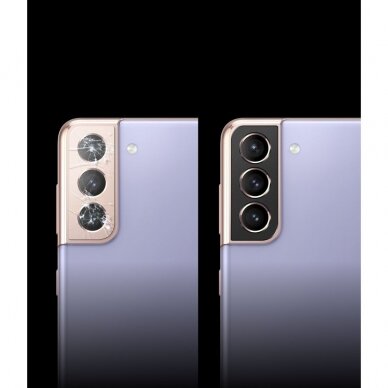 [Užsakomoji prekė] Protectie Camera pentru Samsung Galaxy S21 Plus - Ringke Camera Styling - Juodas  1