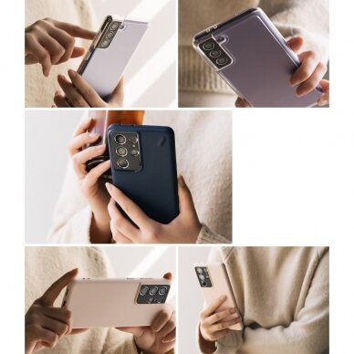 [Užsakomoji prekė] Protectie Camera pentru Samsung Galaxy S21 Plus - Ringke Camera Styling - Juodas  3