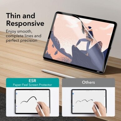 Ekrano apsauga PROTECTIVE FILM ESR PAPER FEEL MAGNETIC IPAD AIR 4 / 5 / PRO 11 5