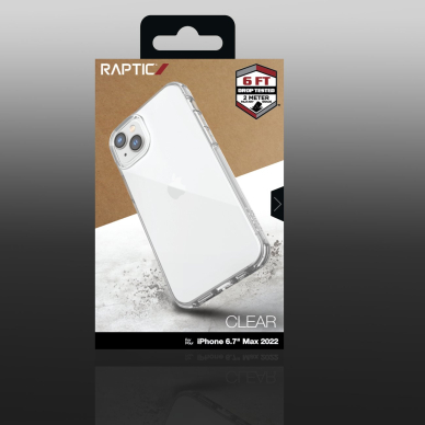 Dėklas Raptic Clear Case iPhone 14 Plus Skaidrus 2