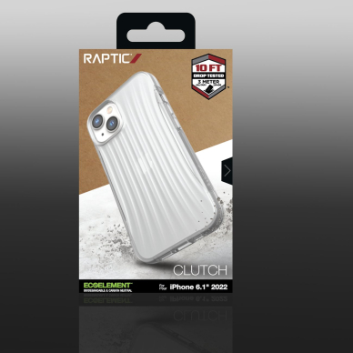 Dėklas Raptic Clutch Case iPhone 14 Permatomas 4