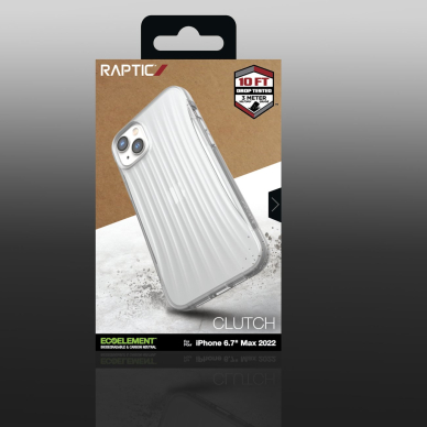 Dėklas Raptic Clutch Case iPhone 14 Plus Permatomas 4