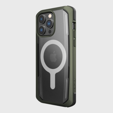 Dėklas Raptic Secure Case for iPhone 14 Pro Max with MagSafe Žalias 7