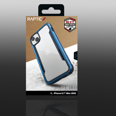 Dėklas Raptic Shield Case iPhone 14 Plus Mėlynas 4