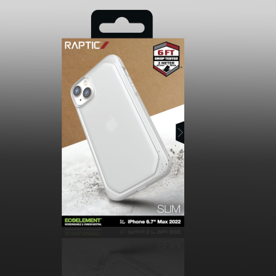 Dėklas Raptic Slim Case iPhone 14 Skaidrus 4