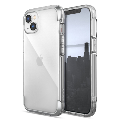 Dėklas Raptic X-Doria Air Case for iPhone 14 Plus Sidabrinis