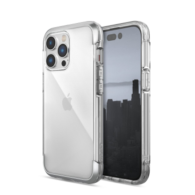 Dėklas Raptic X-Doria Air Case for iPhone 14 Pro Max Sidabrinis