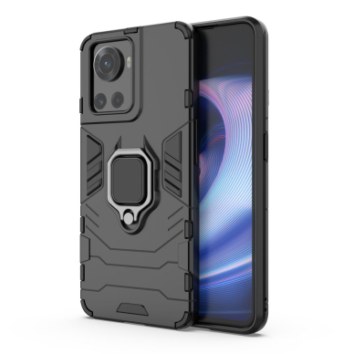 Dėklas Ring Armor armored hybrid OnePlus Ace Juodas 18