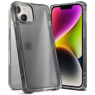 Dėklas Ringke Fusion Bumper case for iPhone 14 Plus Pilkas