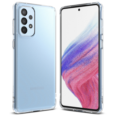 Dėklas Ringke Fusion Matte samsung galaxy a73 Skaidrus