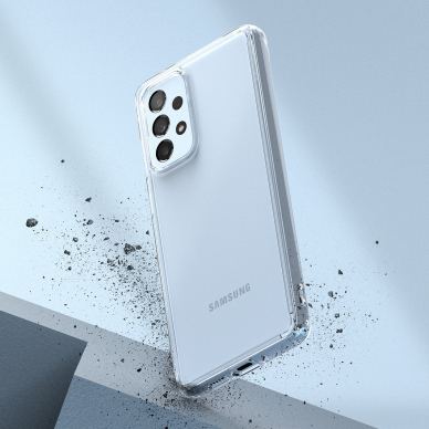 Dėklas Ringke Fusion TPU Samsung Galaxy A73 Skaidrus 4