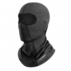 Rockbros LF8113-2 cycling balaclava, universal size - Juodas pilkas