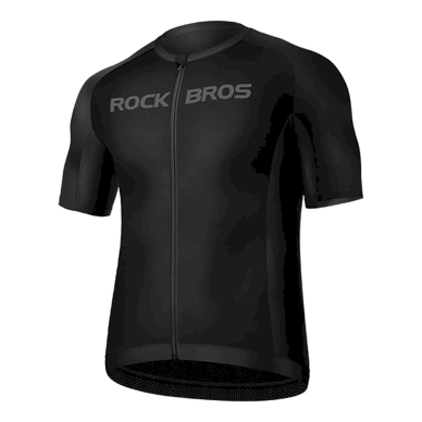 Rockbros 15120002004 short sleeve XL cycling jersey - Juodas