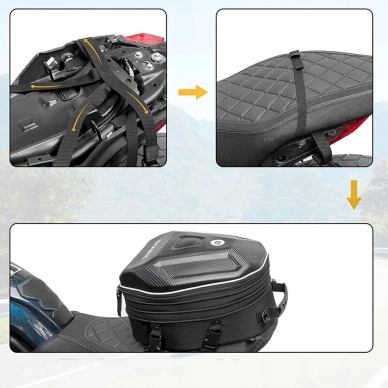 Rockbros 30140026001 motorcycle tank Krepšys 35 l - Juodas 8